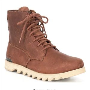 SOREL Men's Kezar Tall Waterproof Leather Lace-Up Boots, SIZE 9 1/2    0341